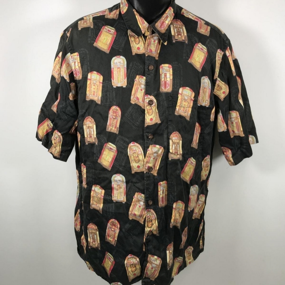 Reyn spooner american classics aloha shirt size L